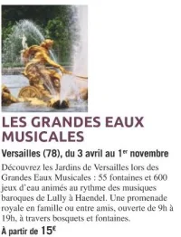 LES GRANDES EAUX MUSICALES