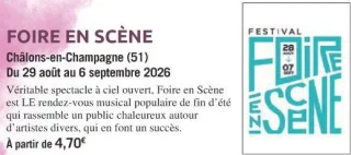 FOIRE EN SCÈNE