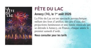 FÊTE DU LAC