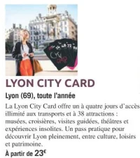 LYON CITY CARD