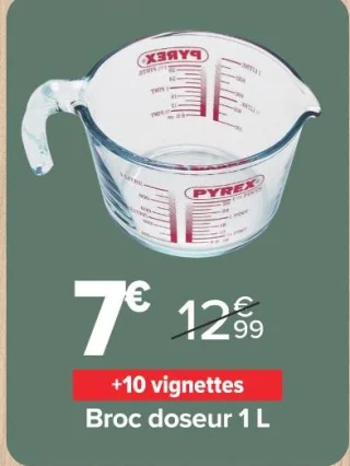 Pyrex Broc doseur 1 L