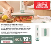 Pompe sous-vide électrique Pyrex