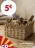 Promo Panier festonné S