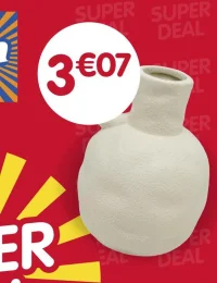 Vase en céramique blanc