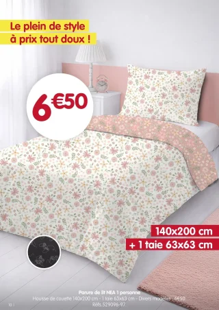 Parure de lit NEA 1 personne