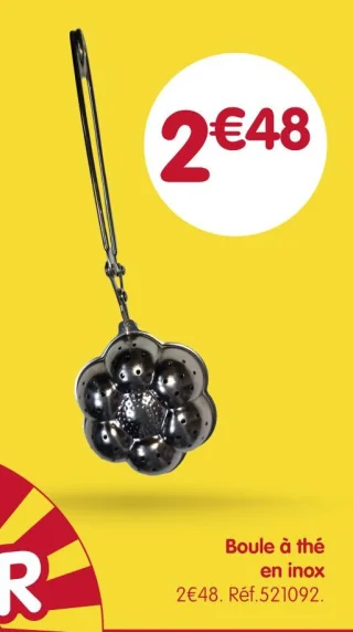 Boule à thé en inox
