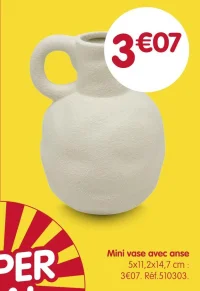 Mini vase avec anse