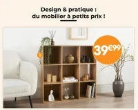 Meuble de rangement 9 cubes