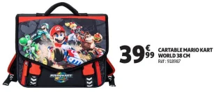 CARTABLE MARIO KART WORLD 38 CM
