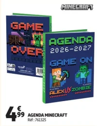 AGENDA MINECRAFT