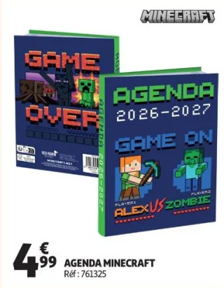 AGENDA MINECRAFT