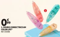 Souris correctrice 6M Color Life