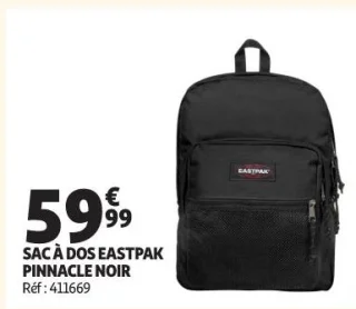 SAC À DOS EASTPAK PINNACLE NOIR