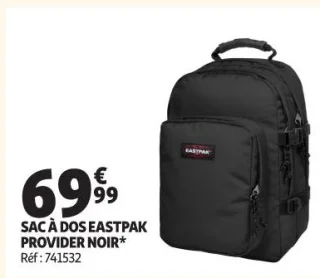 SAC À DOS EASTPAK PROVIDER NOIR