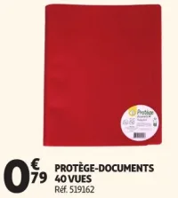 PROTÈGE-DOCUMENTS 40 VUES