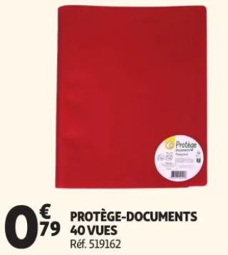 PROTÈGE-DOCUMENTS 40 VUES